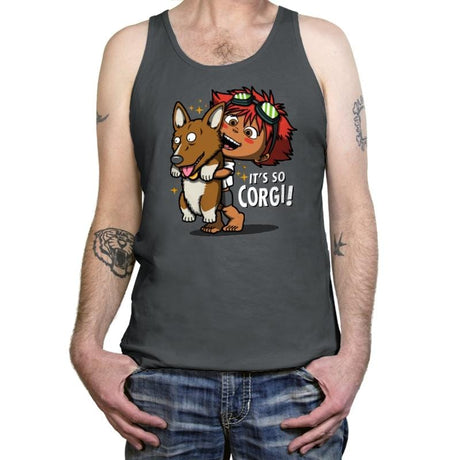 It's so Corgi! - Tanktop Tanktop RIPT Apparel