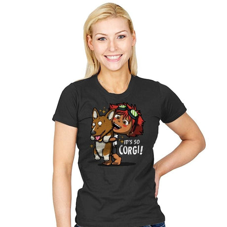 It's so Corgi! - Womens T-Shirts RIPT Apparel