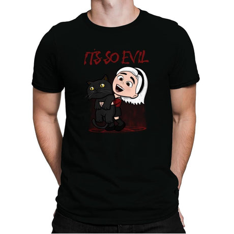 It's So Evil - Mens Premium T-Shirts RIPT Apparel Small / Black