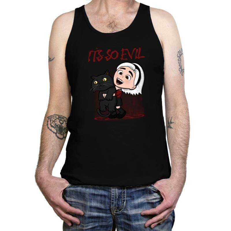 It's So Evil - Tanktop Tanktop RIPT Apparel X-Small / Black