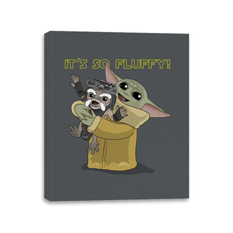 It So Cuuuuute - Canvas Wraps Canvas Wraps RIPT Apparel 11x14 / Charcoal