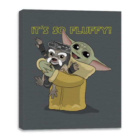 It So Cuuuuute - Canvas Wraps Canvas Wraps RIPT Apparel 16x20 / Charcoal