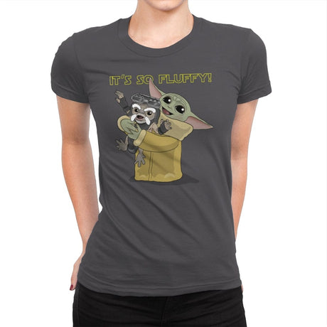 It So Cuuuuute - Womens Premium T-Shirts RIPT Apparel Small / Heavy Metal