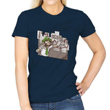 Italian Conspiracy - Womens T-Shirts RIPT Apparel Small / Navy