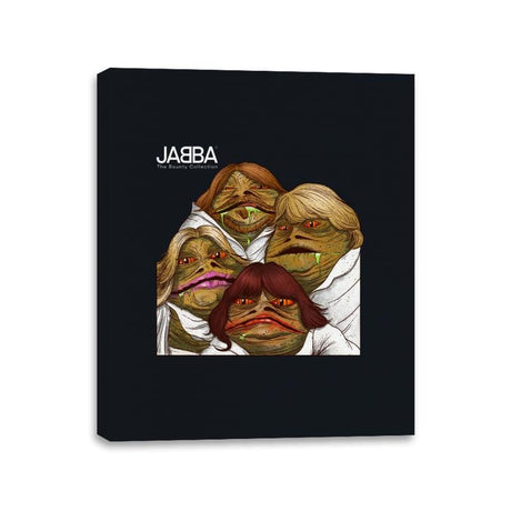 Jabba - Canvas Wraps Canvas Wraps RIPT Apparel 11x14 / Black