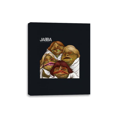 Jabba - Canvas Wraps Canvas Wraps RIPT Apparel 8x10 / Black