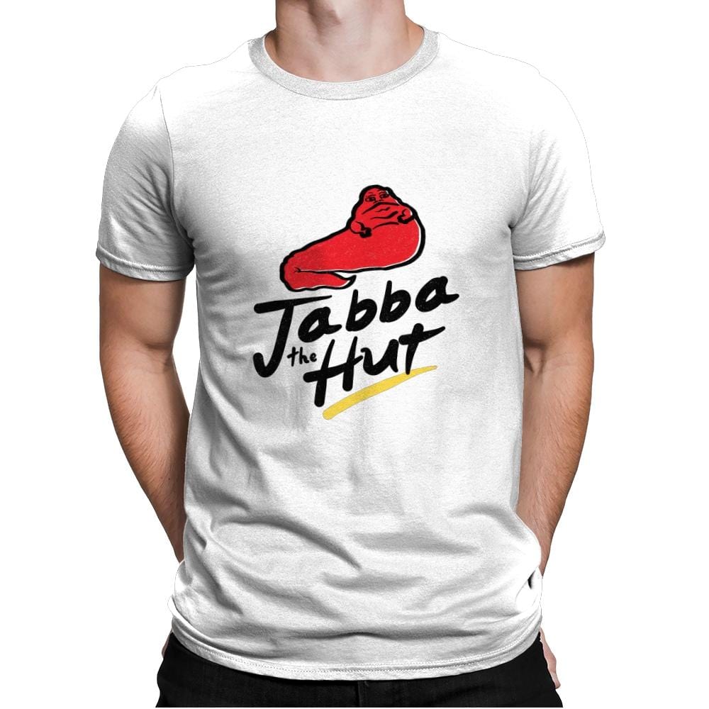 Jabba Hut - Mens Premium T-Shirts RIPT Apparel Small / White