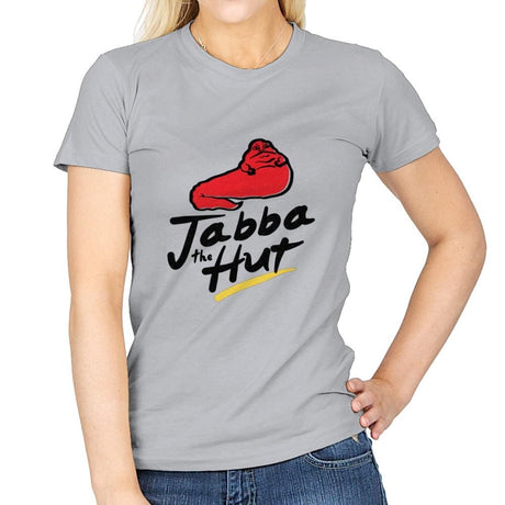 Jabba Hut - Womens T-Shirts RIPT Apparel Small / Sport Grey