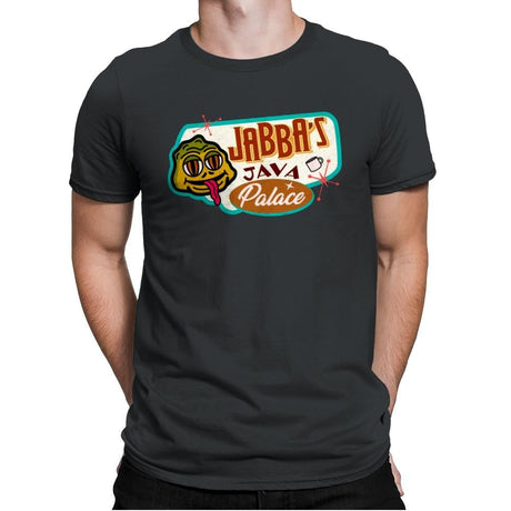 Jabba’s Java Palace - Mens Premium T-Shirts RIPT Apparel Small / Heavy Metal