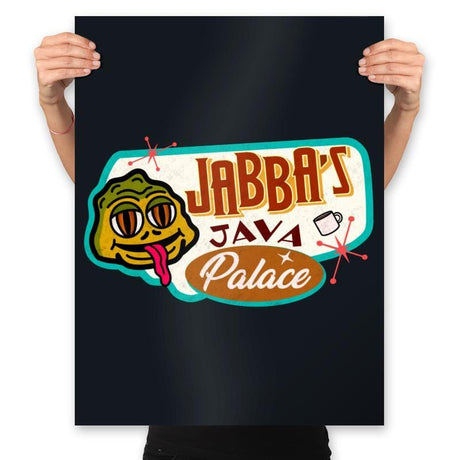 Jabba’s Java Palace - Prints Posters RIPT Apparel 18x24 / Black