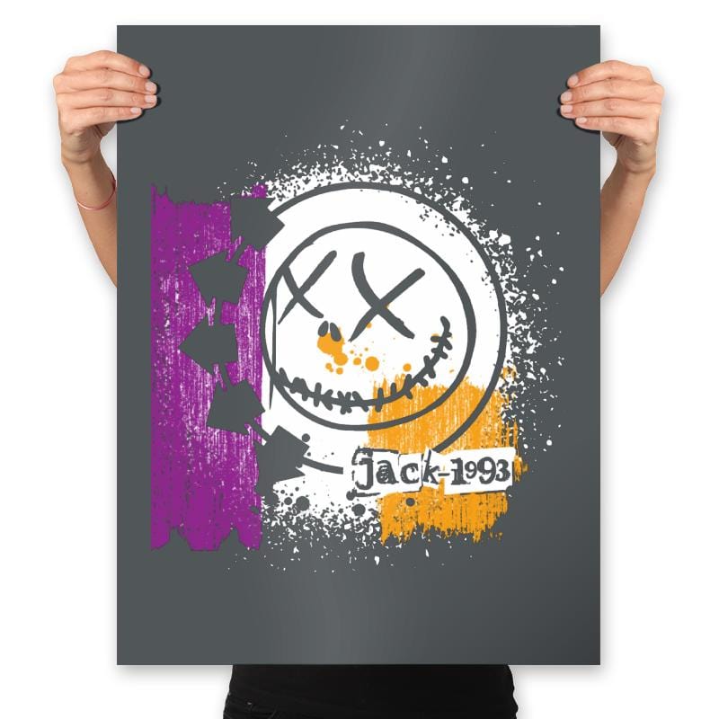 Jack 1993 - Prints Posters RIPT Apparel 18x24 / Charcoal