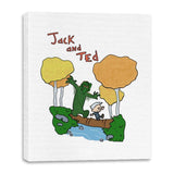 Jack and Ted - Canvas Wraps Canvas Wraps RIPT Apparel 16x20 / White