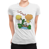Jack and Ted - Womens Premium T-Shirts RIPT Apparel Small / White