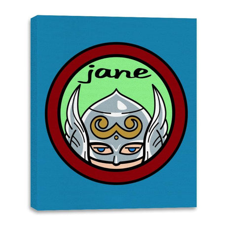 Jane - Canvas Wraps Canvas Wraps RIPT Apparel 16x20 / Sapphire