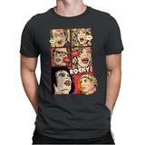 Janet, Dr. Scott, Janet, Brad, Rocky! - Mens Premium T-Shirts RIPT Apparel Small / Heavy Metal