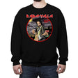 Jareth in the Moon - Crew Neck Sweatshirt Crew Neck Sweatshirt RIPT Apparel Small / Black