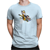 Jasmine and Rajah Exclusive - Mens Premium T-Shirts RIPT Apparel Small / Light Blue