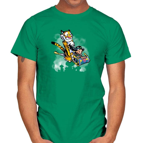 Jasmine and Rajah Exclusive - Mens T-Shirts RIPT Apparel Small / Kelly Green