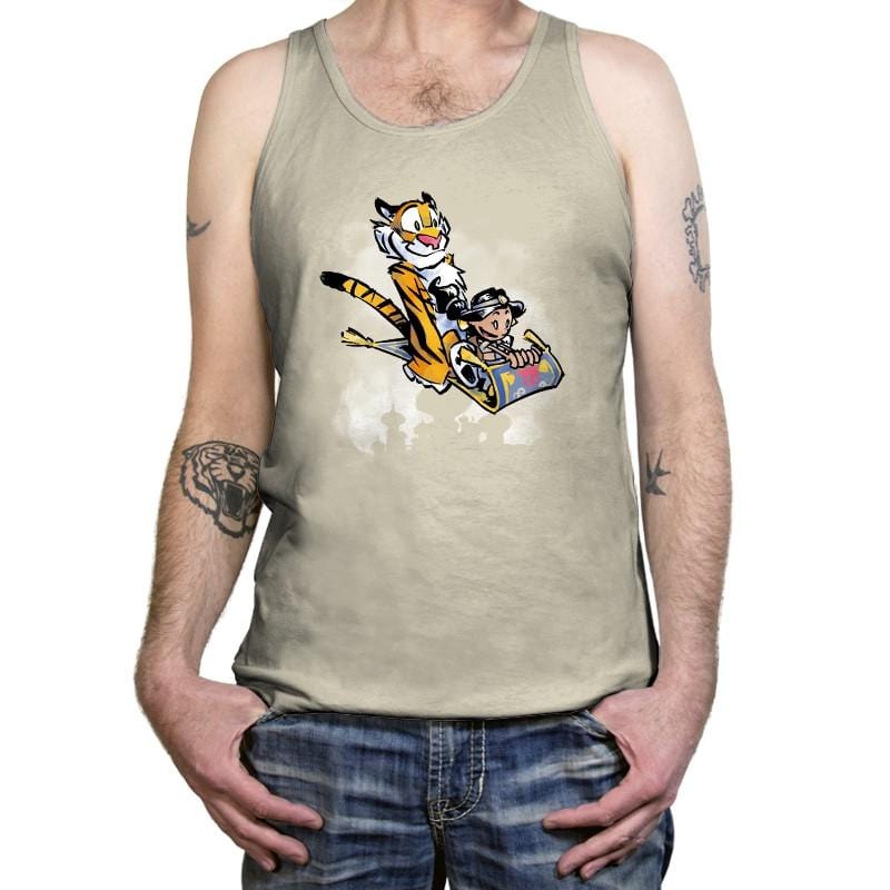 Jasmine and Rajah Exclusive - Tanktop Tanktop RIPT Apparel X-Small / Oatmeal Triblend