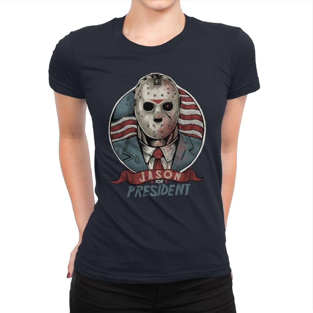 Jason For President - Womens Premium T-Shirts RIPT Apparel