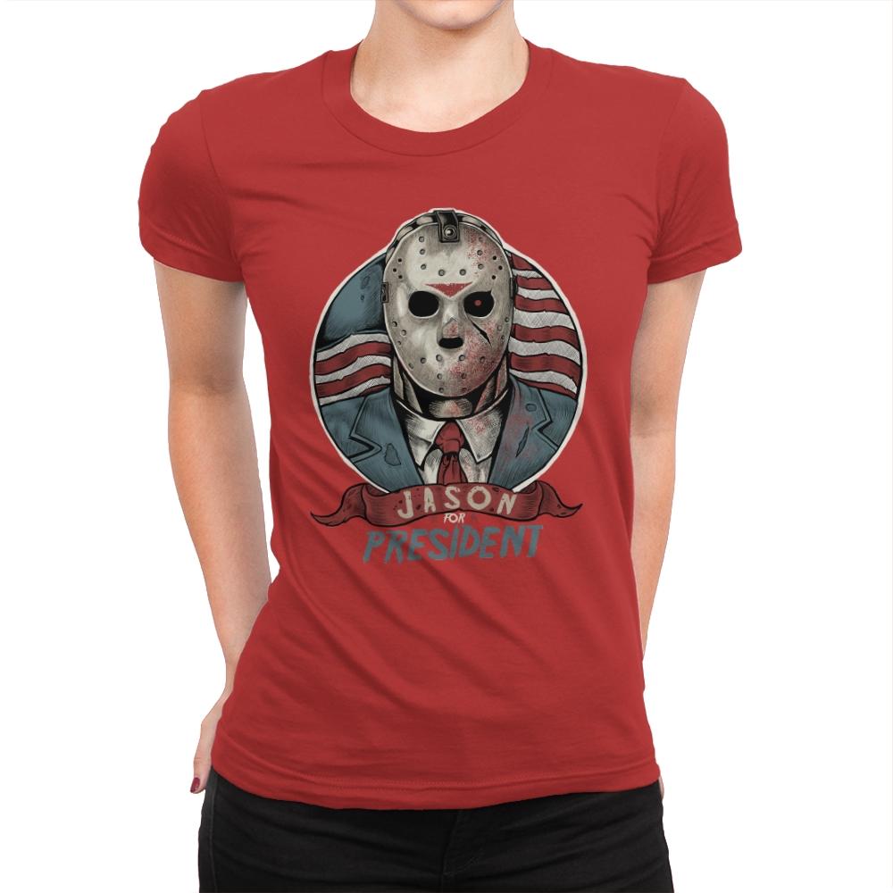 Jason For President - Womens Premium T-Shirts RIPT Apparel