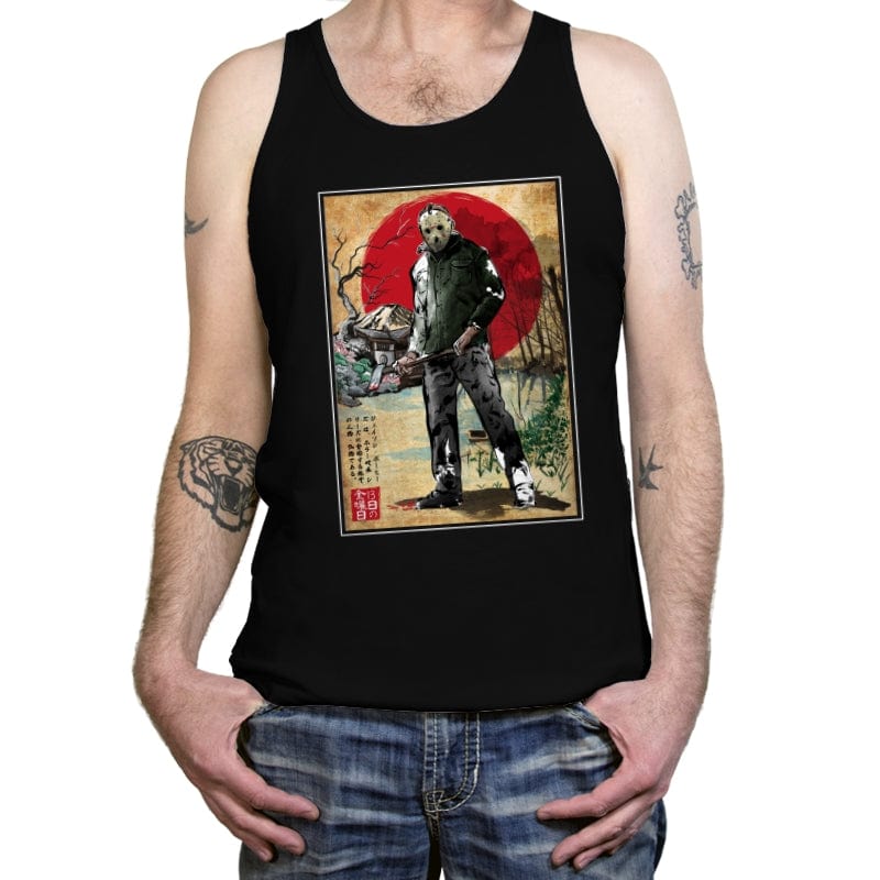 Jason in Japan - Tanktop Tanktop RIPT Apparel X-Small / Black