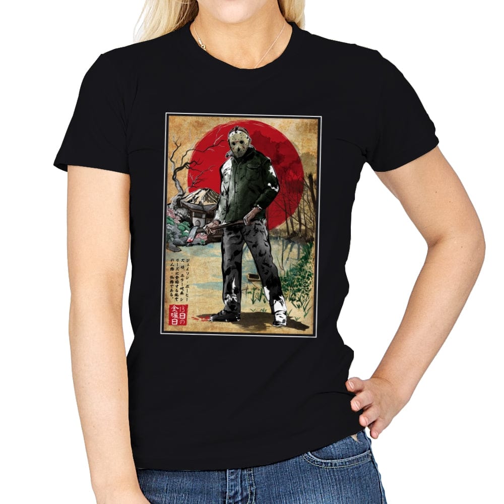 Jason in Japan - Womens T-Shirts RIPT Apparel Small / Black