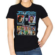 Jedi Fighters - Retro Fighter Series - Womens T-Shirts RIPT Apparel Small / Black