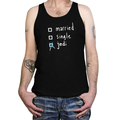 Jedi Status - Tanktop Tanktop RIPT Apparel X-Small / Black