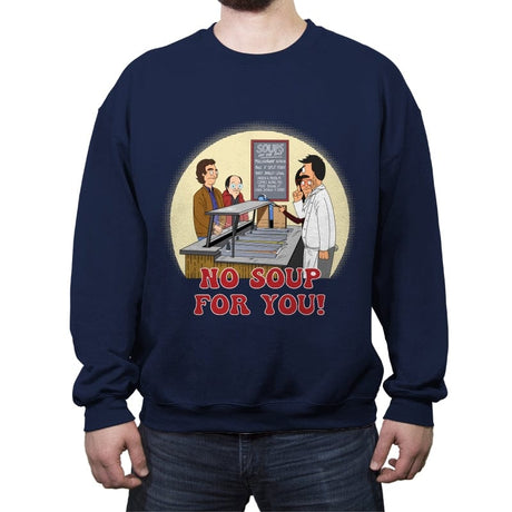 Jerry’s Soup - Crew Neck Sweatshirt Crew Neck Sweatshirt RIPT Apparel Small / Navy