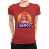 Jessica - Womens Premium T-Shirts RIPT Apparel Small / Red