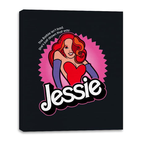 Jessie Doll - Canvas Wraps Canvas Wraps RIPT Apparel 16x20 / Black