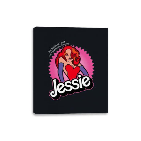 Jessie Doll - Canvas Wraps Canvas Wraps RIPT Apparel 8x10 / Black