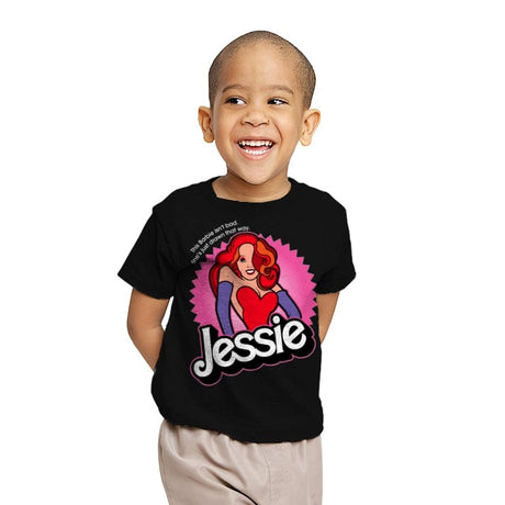 Jessie Doll - Youth T-Shirts RIPT Apparel X-small / Black