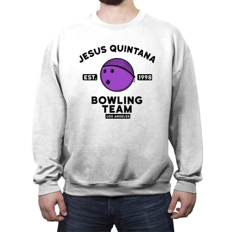 Jesus Quintana - Crew Neck Sweatshirt Crew Neck Sweatshirt RIPT Apparel Small / White