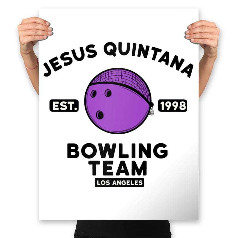 Jesus Quintana - Prints Posters RIPT Apparel 18x24 / White