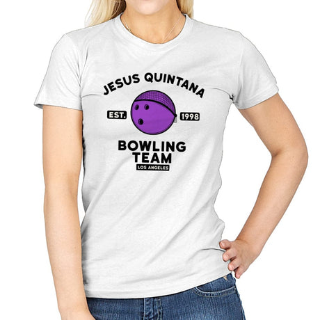 Jesus Quintana - Womens T-Shirts RIPT Apparel Small / White