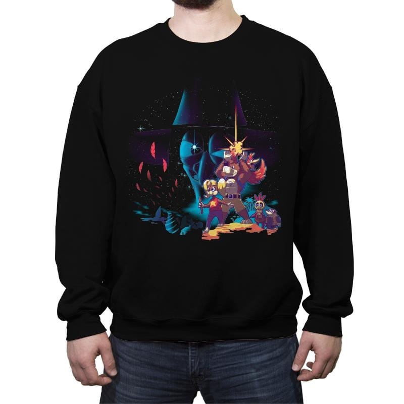 Jiggy Wars - Crew Neck Sweatshirt Crew Neck Sweatshirt RIPT Apparel