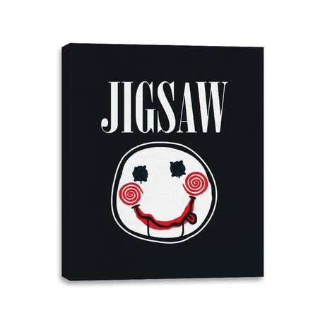 Jigsaw - Canvas Wraps Canvas Wraps RIPT Apparel 11x14 / Black