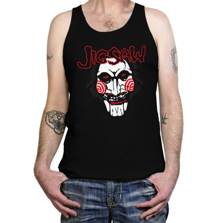 Jigsaw! - Tanktop Tanktop RIPT Apparel X-Small / Black