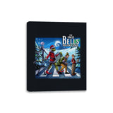 Jingle Bells - Canvas Wraps Canvas Wraps RIPT Apparel 8x10 / Black