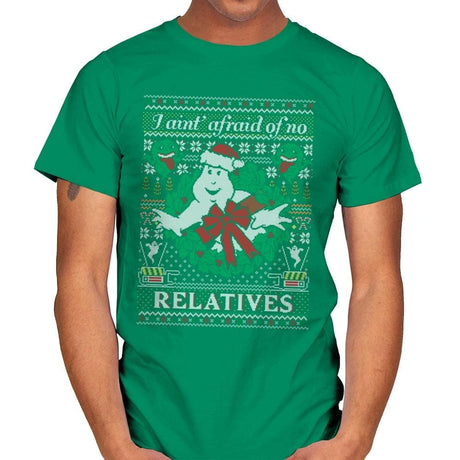 Jingle Busters - Ugly Holiday - Mens T-Shirts RIPT Apparel Small / Kelly Green