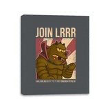 Join Lrrr - Canvas Wraps Canvas Wraps RIPT Apparel 11x14 / Charcoal