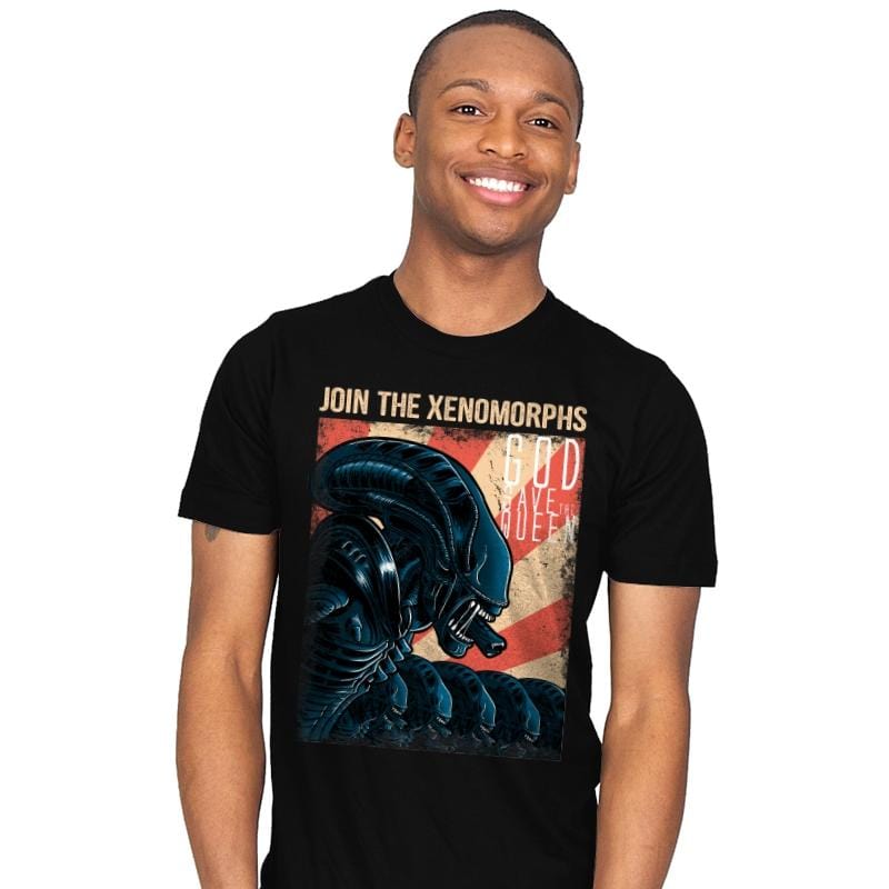 Join the Xenos - Mens T-Shirts RIPT Apparel Small / Black