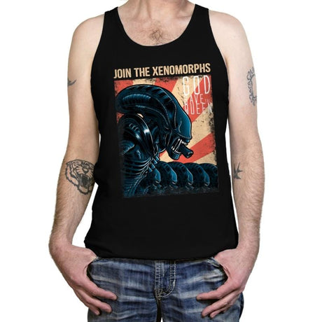 Join the Xenos - Tanktop Tanktop RIPT Apparel X-Small / Black