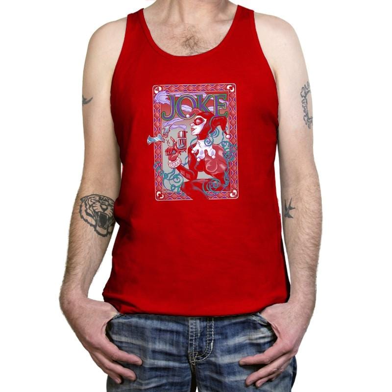 Joke Exclusive - Tanktop Tanktop RIPT Apparel X-Small / Red