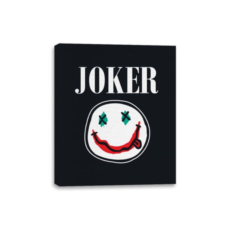 Joker - Canvas Wraps Canvas Wraps RIPT Apparel 8x10 / Black