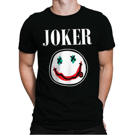 Joker - Mens Premium T-Shirts RIPT Apparel Small / Black