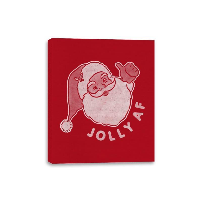 Jolly AF - Canvas Wraps Canvas Wraps RIPT Apparel 8x10 / c20206