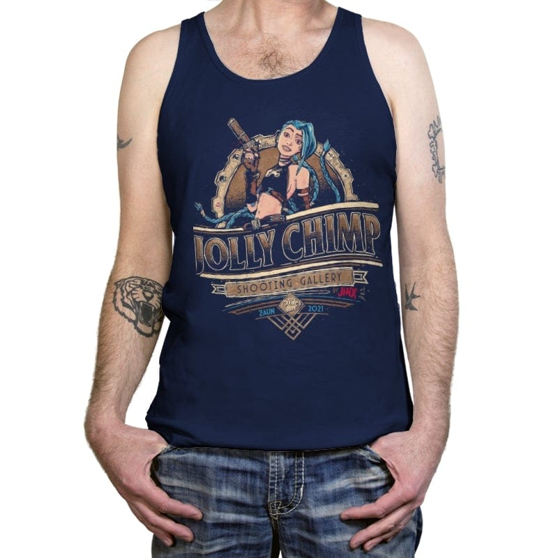 Jolly Chimp - Tanktop Tanktop RIPT Apparel X-Small / Navy